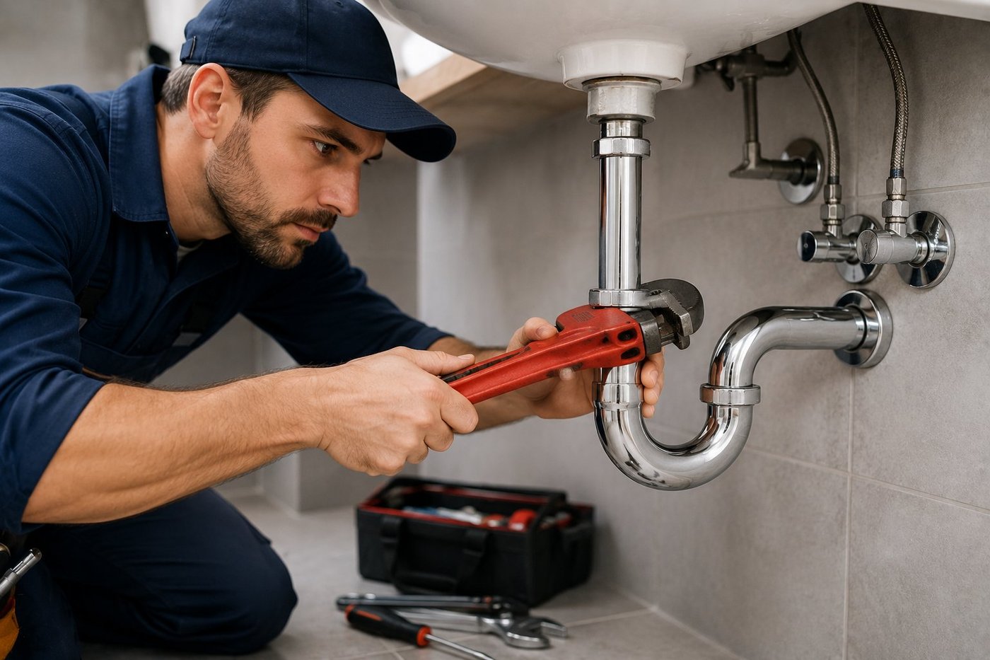 Plumbing work